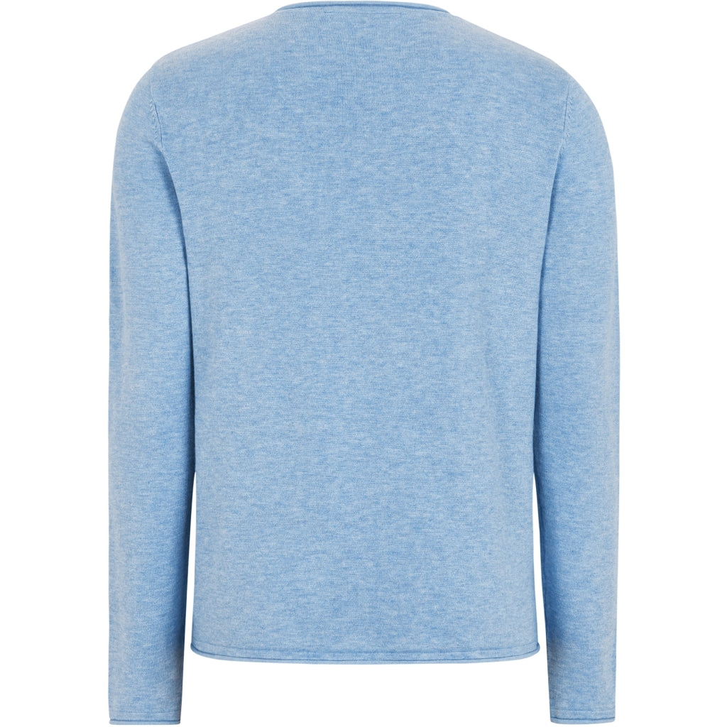 Soft Rebels Marla Strik O-Neck Roll Edge Windsurfer Blå