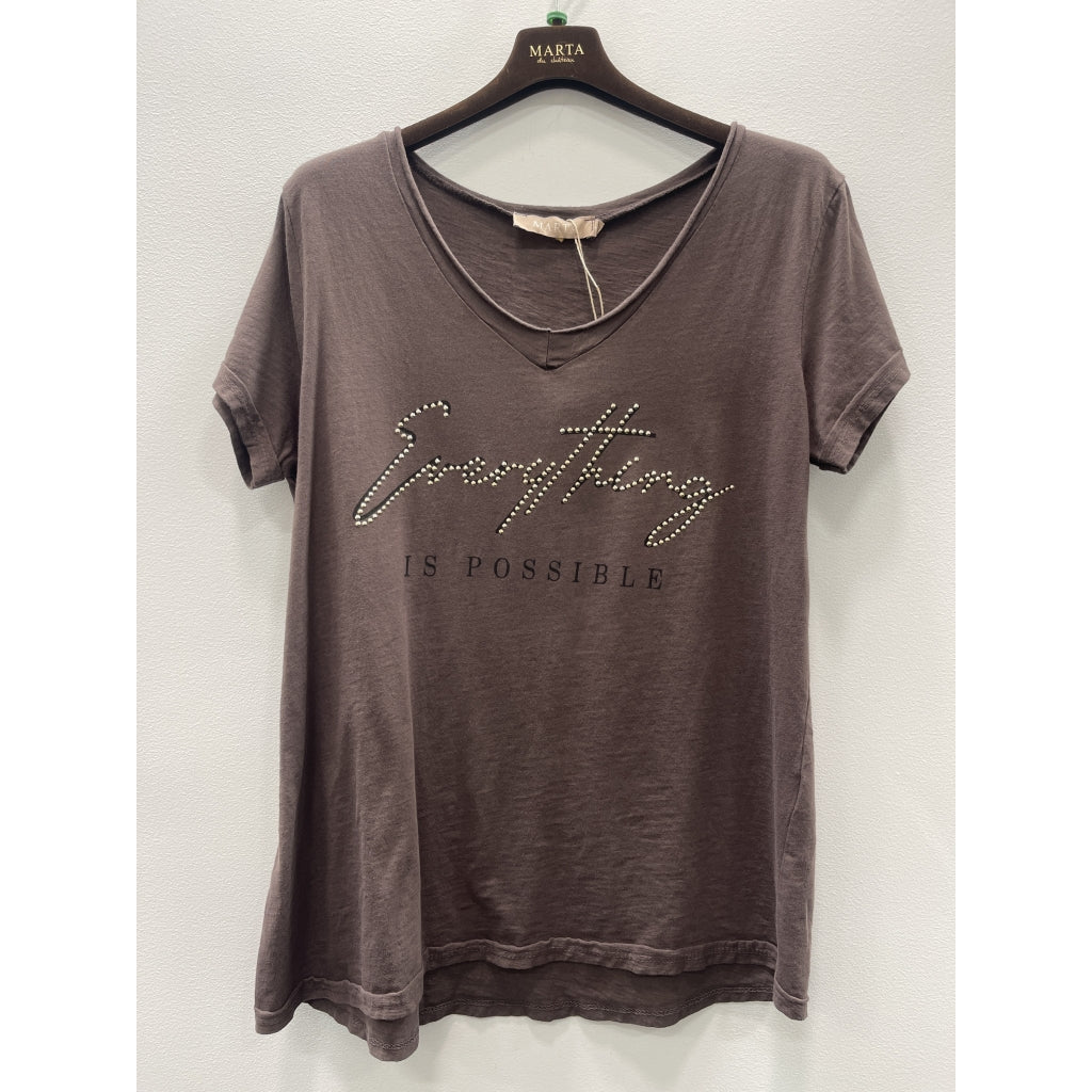 Marta Du Chateau Lillian T-shirt Moro Brun