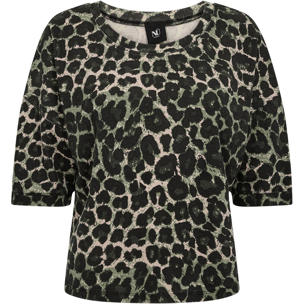 Nü Denmark Enola T-shirt Army Leo