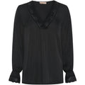 Marta Du Chateau Top m Blonder LS Sort