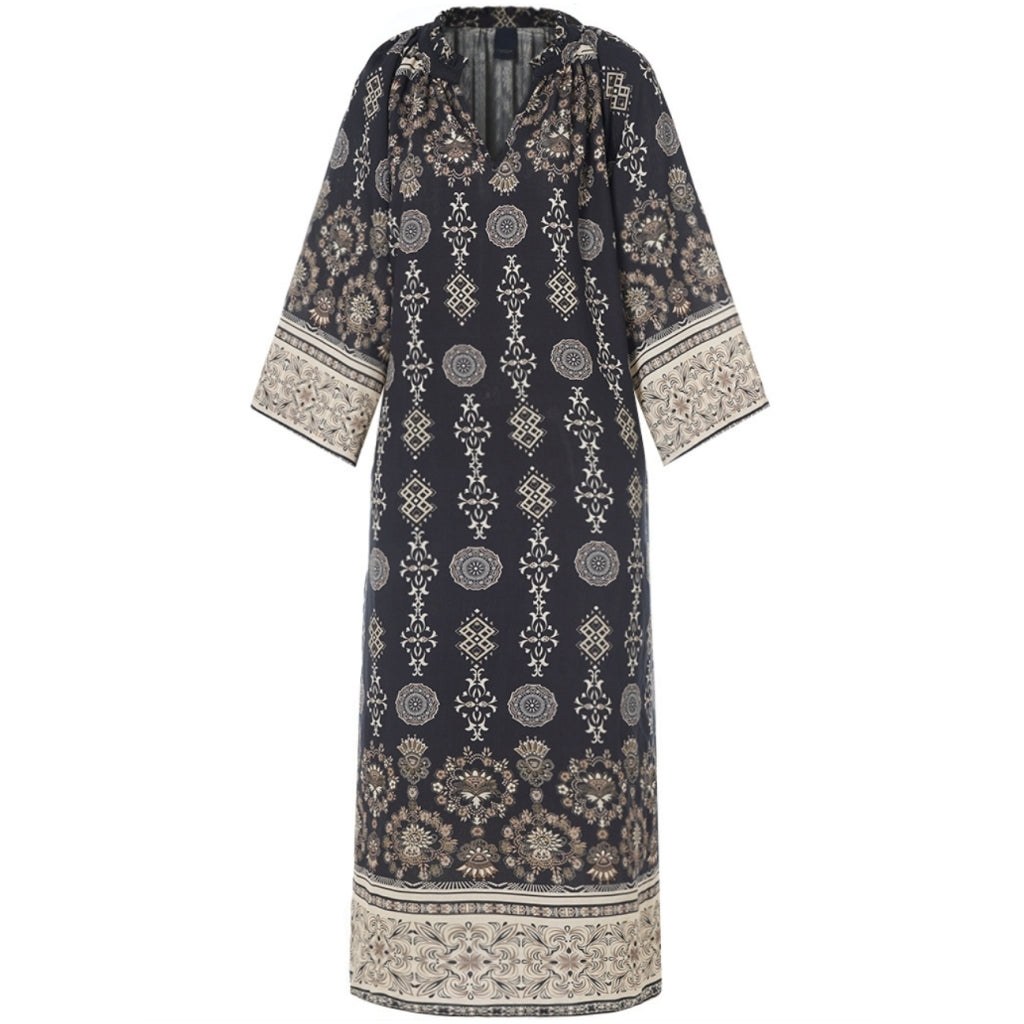 One Two Salinan Kjole Sort