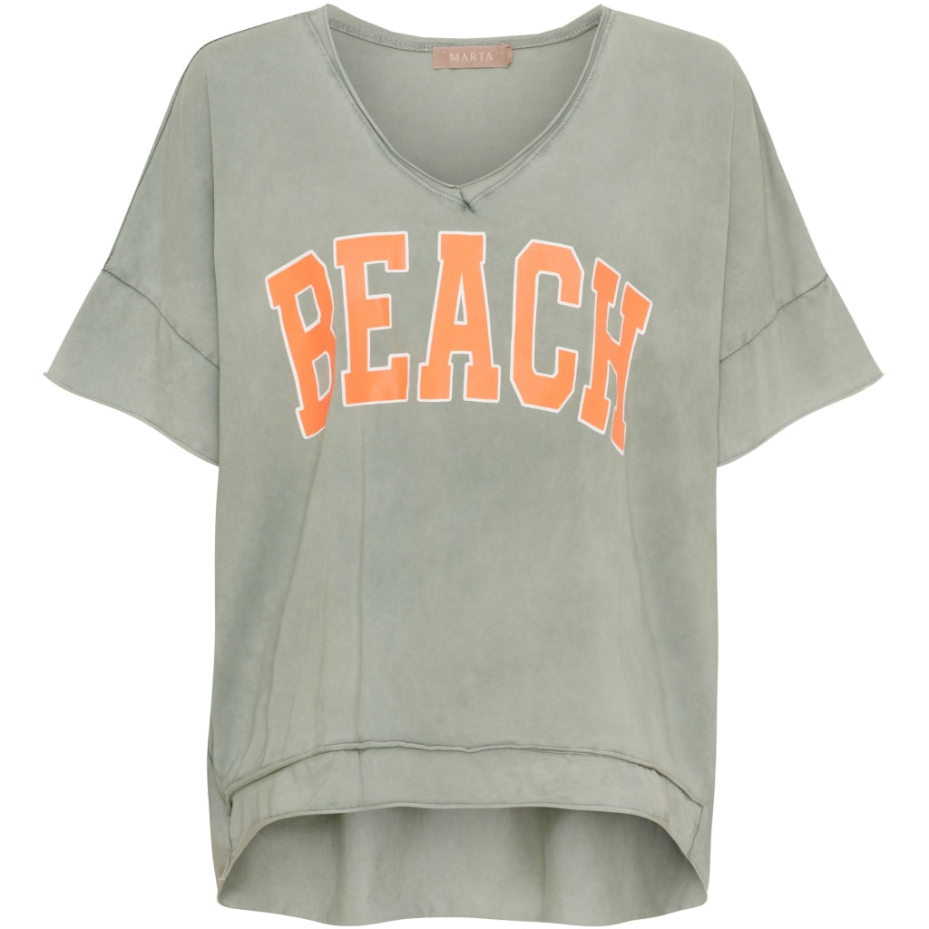Marta Du Chateau Nella T-shirt Mili Grøn Orange