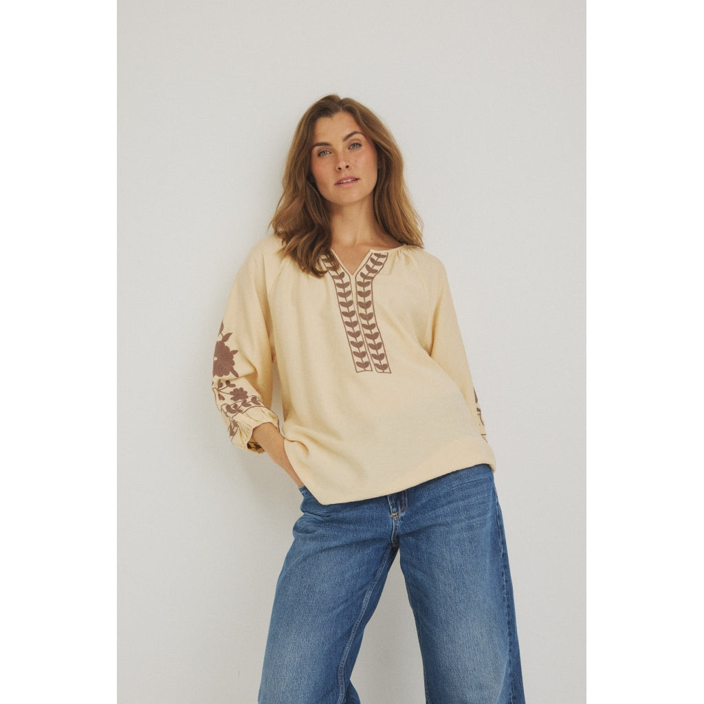 One Two Vina Bluse Soft Gul