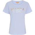 Marta Du Chateau Jeanette T-shirt Light Blå