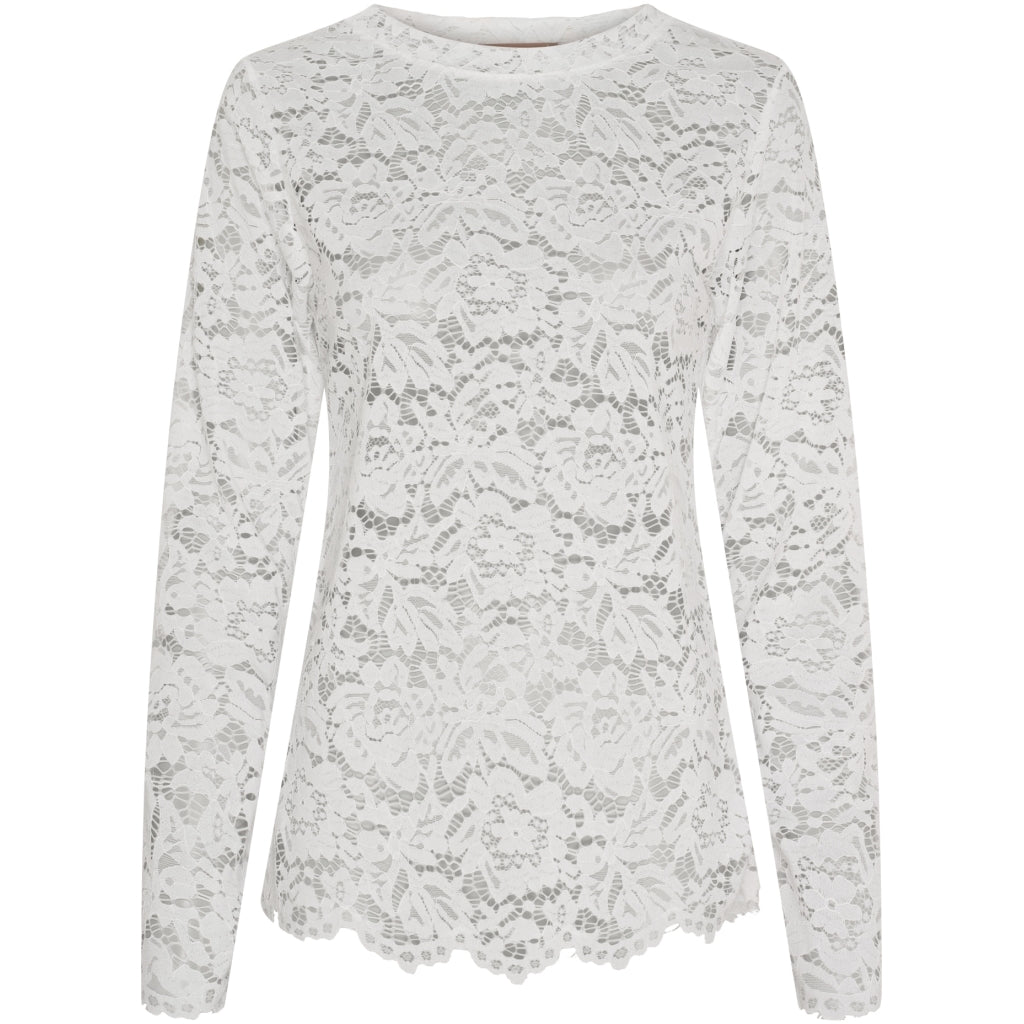 Marta Du Chateau Milley T-shirt Langærmet Hvid