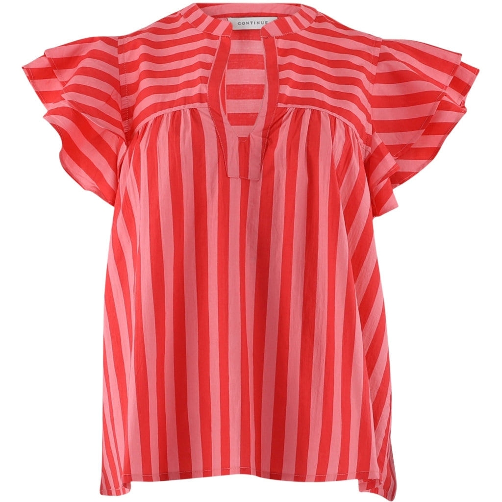 Continue CPH Christel Bluse Stribe Pink