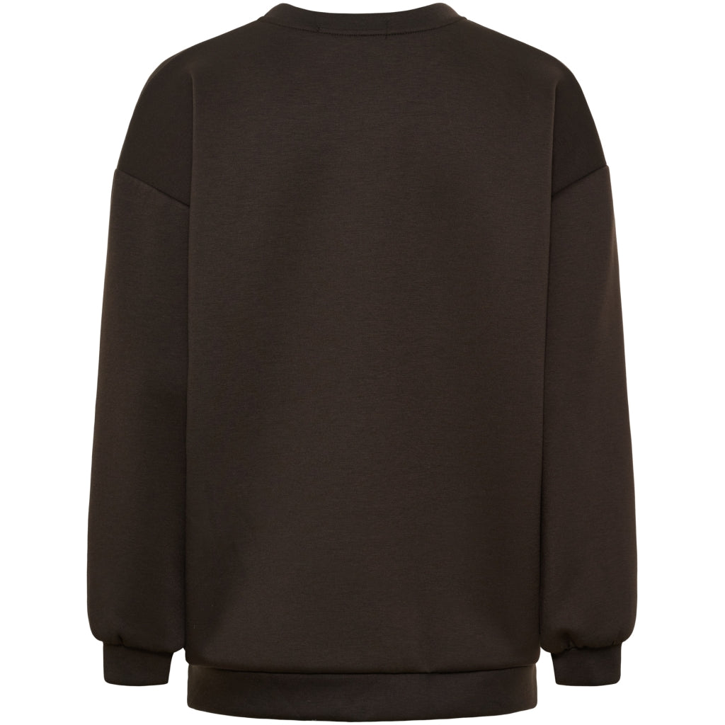 Marta Du Chateau Hibiscus Sweatshirt Moro Fango Brun Sand