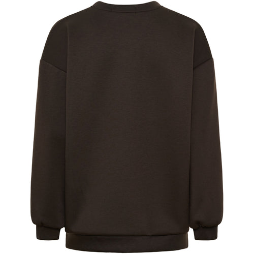 Marta Du Chateau Hibiscus Sweatshirt Moro Fango Brun Sand