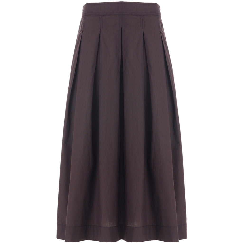 One Two Jansine Nederdel Chocolate Plum Mørke Brun