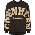 Marta Du Chateau Hibiscus Sweatshirt Moro Fango Brun Sand