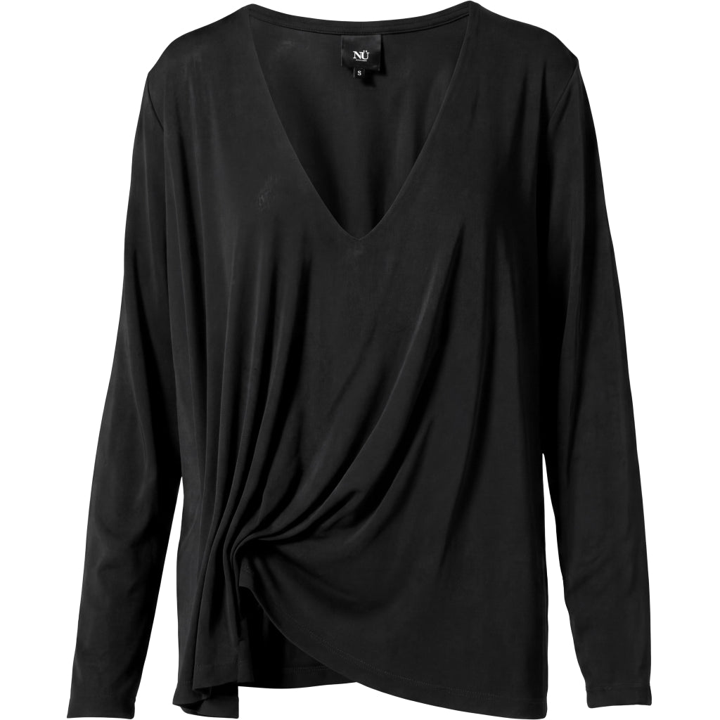 Nü Denmark Ditte Ronnie Bluse Sort