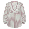 GOSSIA SophiaGO Daimi Mu Bluse Rosa Creme Striber