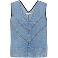 GOSSIA ChalinaGO Top Denim Blå