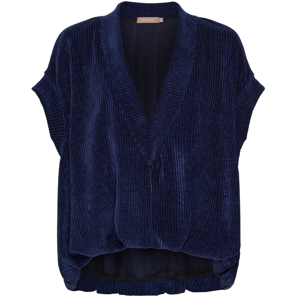 Marta Du Chateau Isla Vest Navy Blå