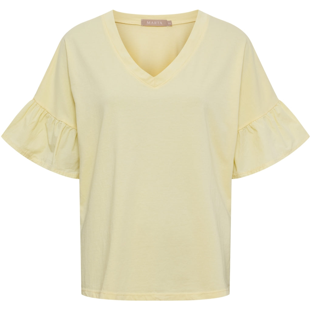 Marta Du Chateau Sabela T-shirt Yellow Gul