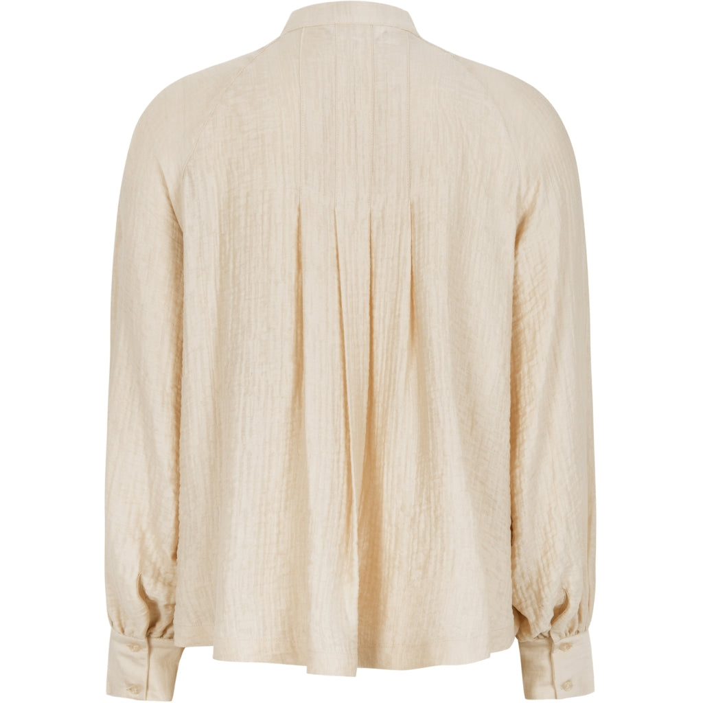 Soft Rebels Jessa Bluse Arctic Wolf Sand