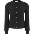 Soft Rebels Allison O Neck Strik Cardigan Sort