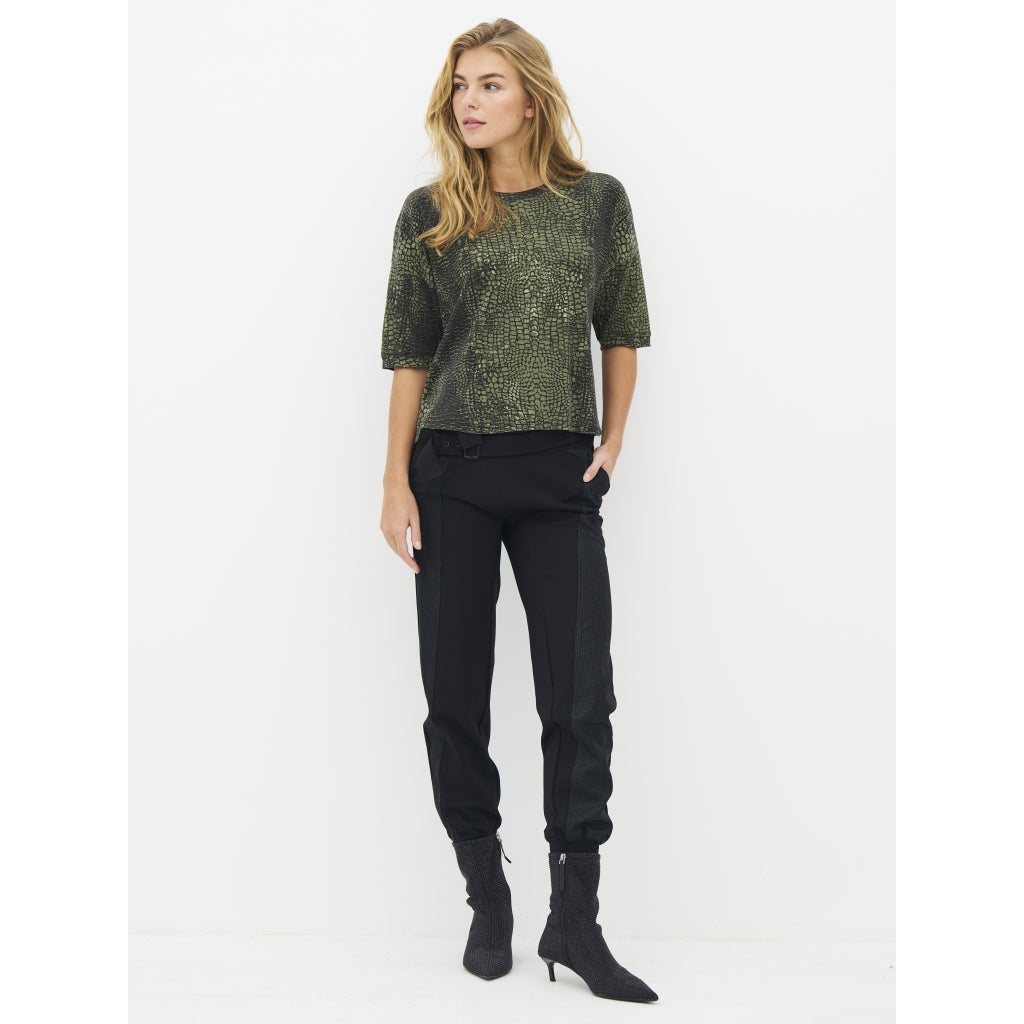 Nü Denmark Enola T-shirt Army Croco