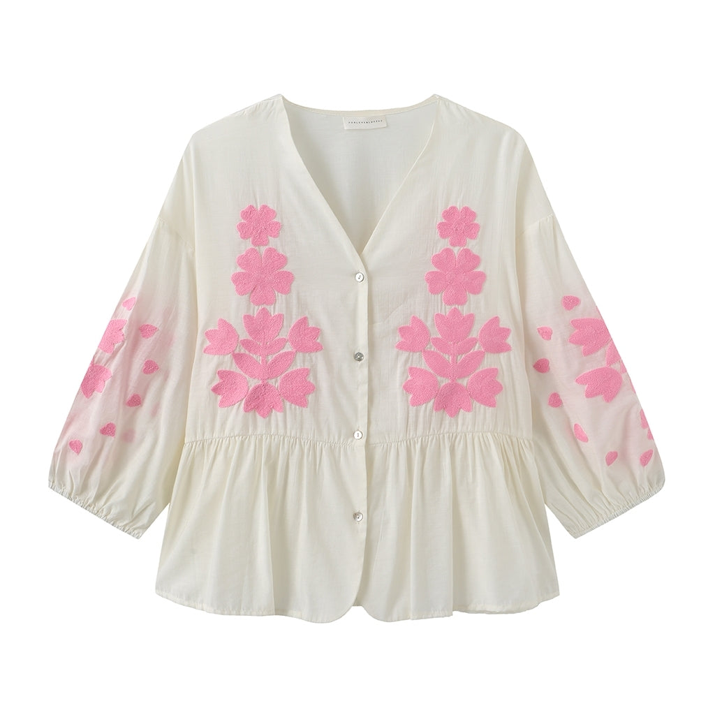 One Two Vilda Skjorte Pink
