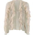 Continue CPH Lissa Flounce Bluse Sand