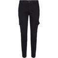 Pieszak Poline Ankle Cargo Jeans, Sort