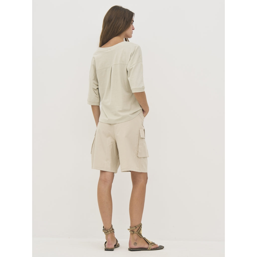 Nü Denmark Delin T-shirt Bone Creme