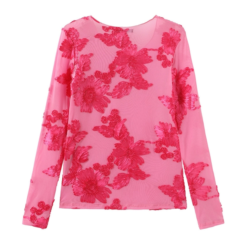 One Two Florana T-shirt Begonia Pink