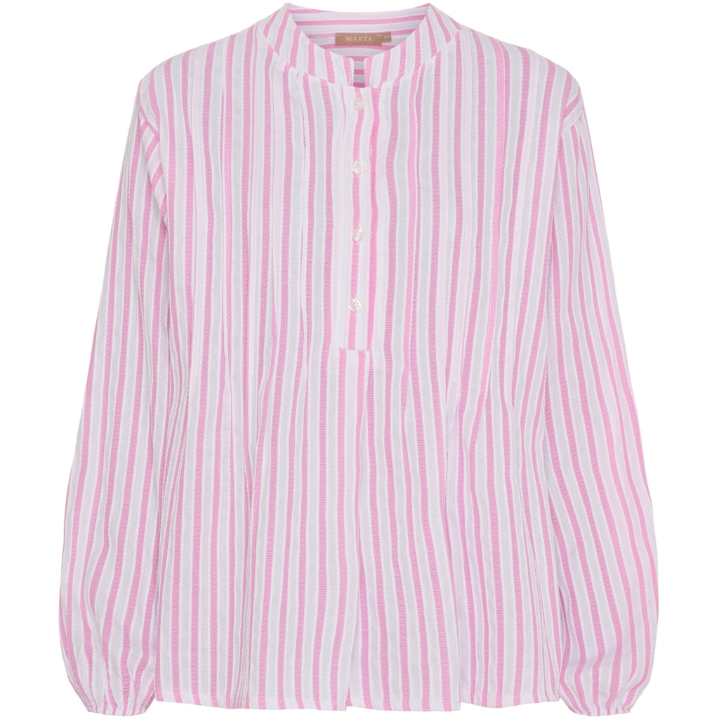 Marta Du Chateau Maren Skjorte Stribet Pink