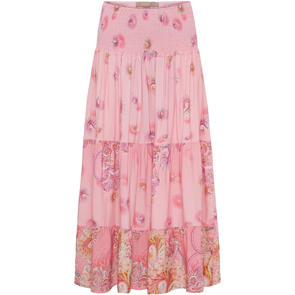 Marta Du Chateau Josefina Nederdel Print Blomster Rosa