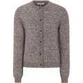 Soft Rebels Allison O-Neck Strik Cardigan Demitasse Melange Grå