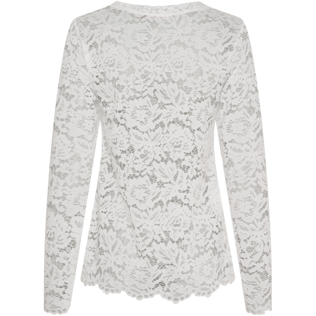 Marta Du Chateau Milley T-shirt Langærmet Hvid