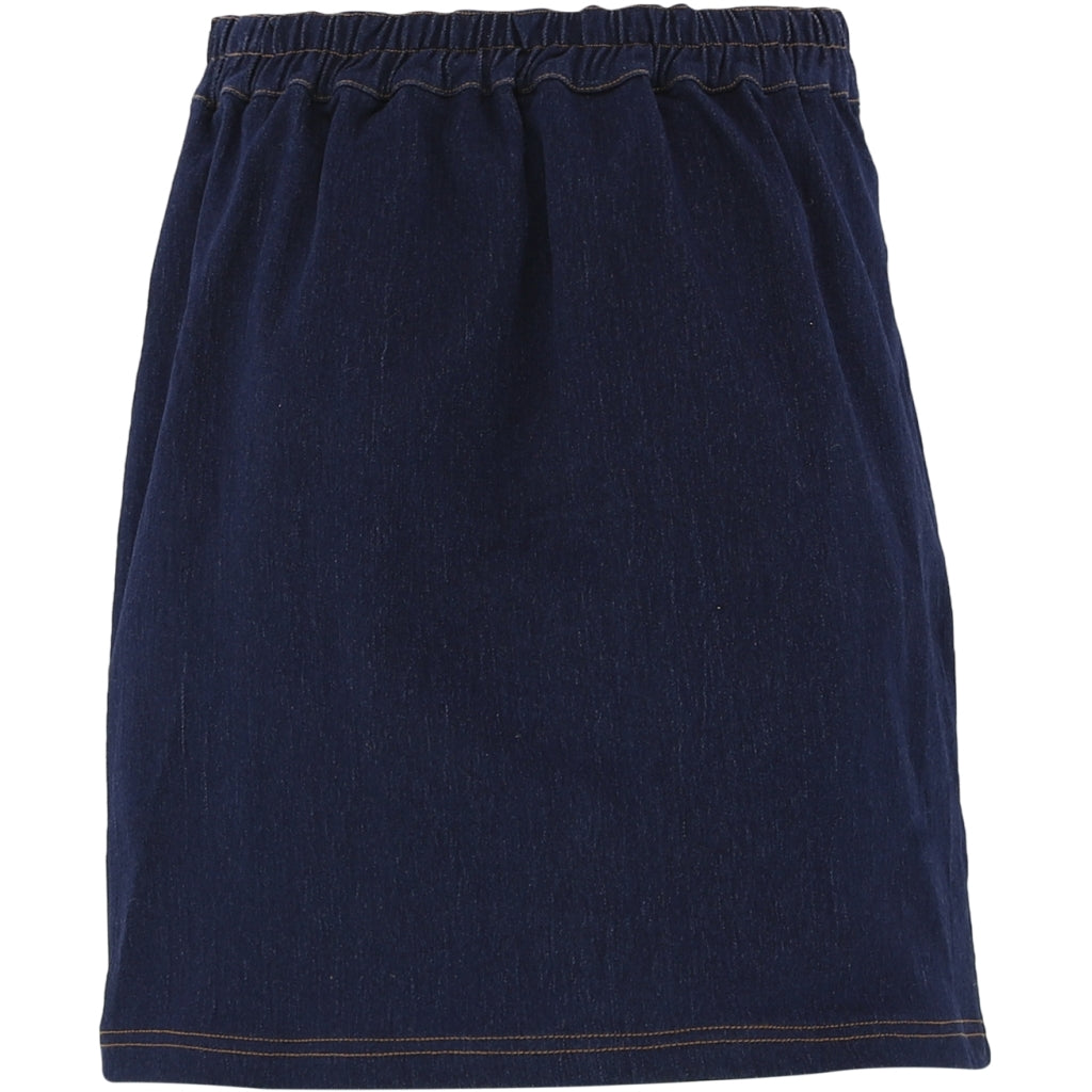 Continue CPH Amy Denim Nederdel Solid Blå