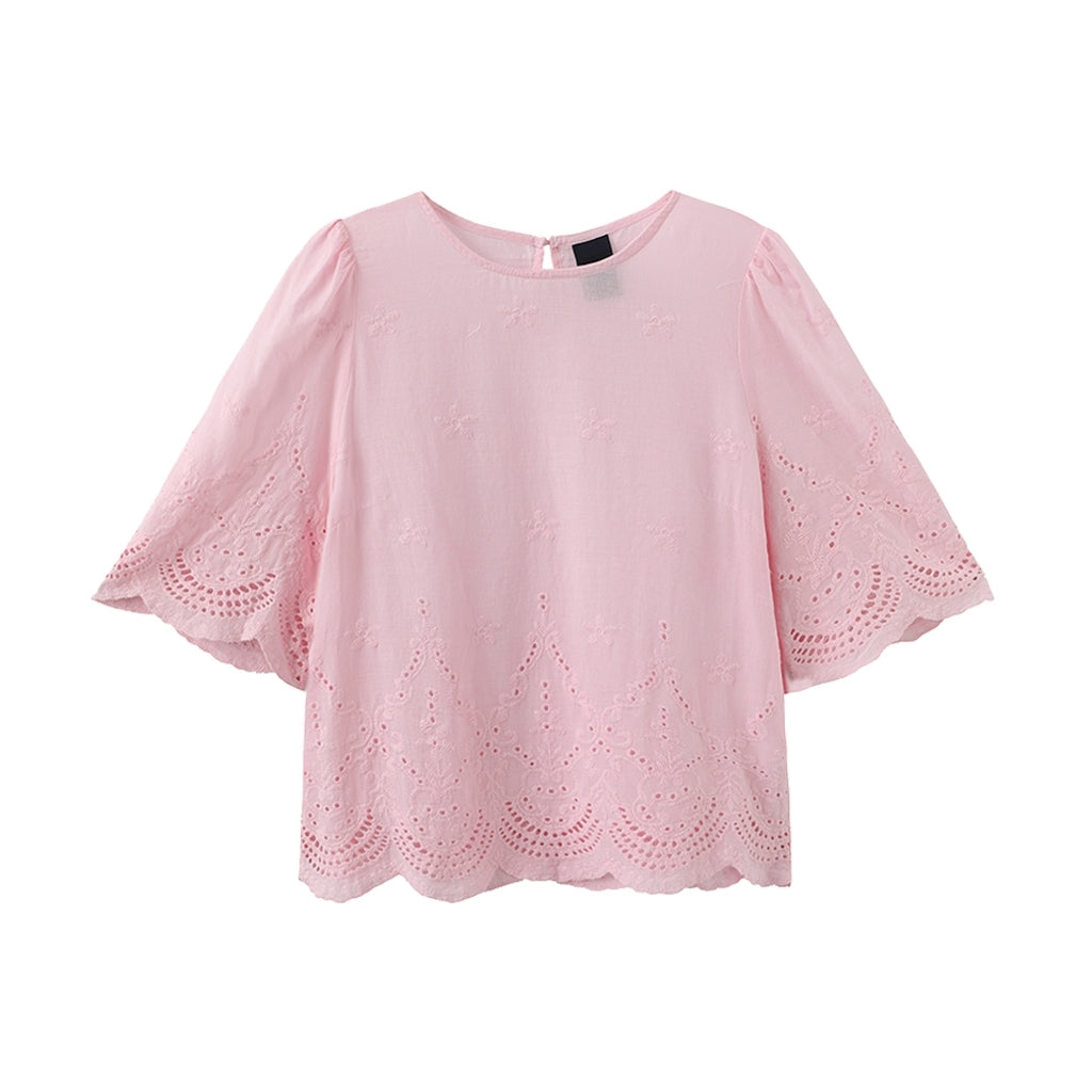 One Two Virginia Bluse Lys Pink