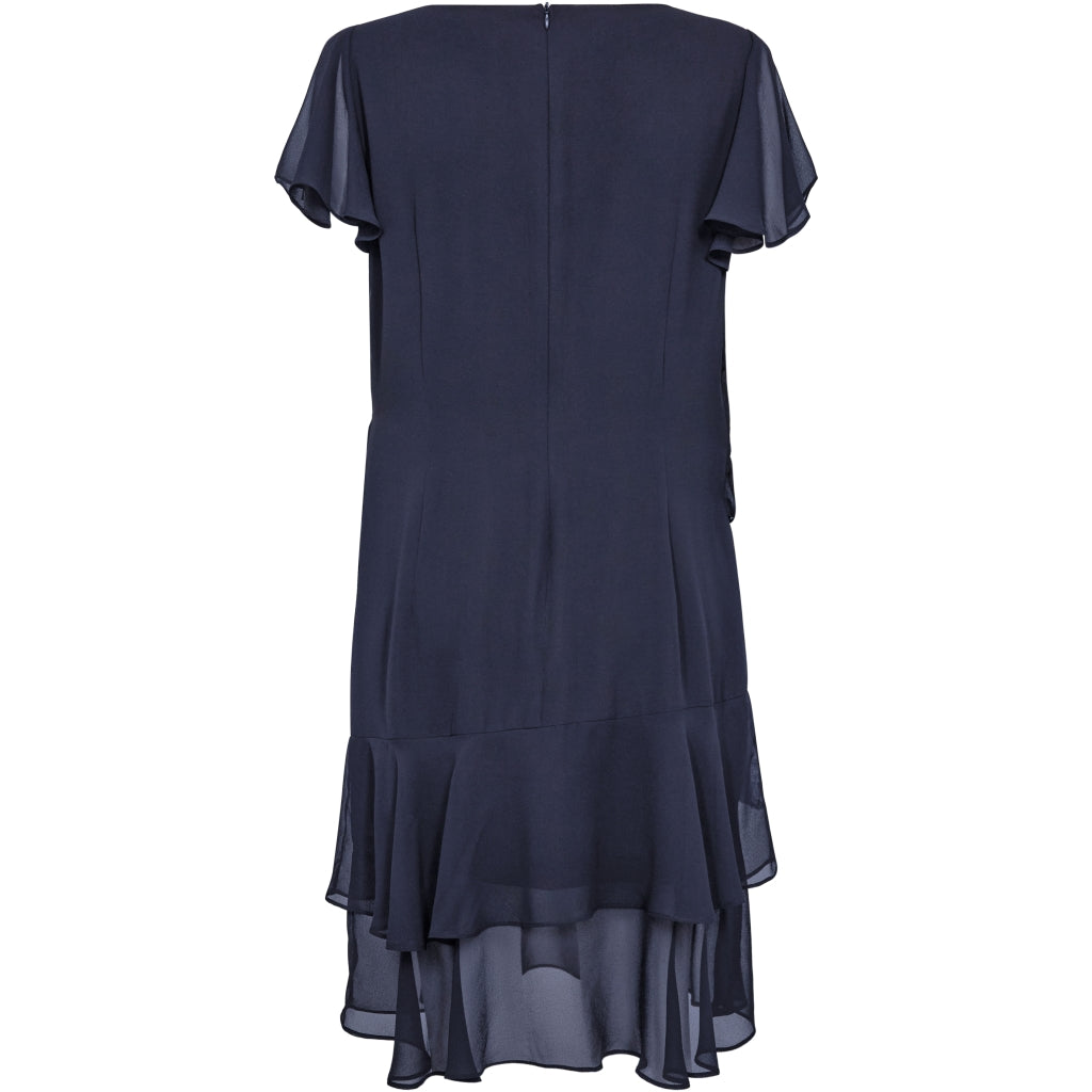 Nü Denmark Dot Kjole Navy Blå