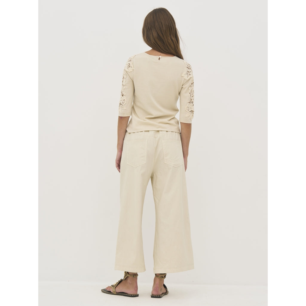 Nü Denmark Ziga Culotte Bukser Bone Creme