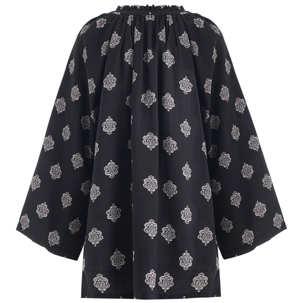 One Two Salinas Bluse Sort