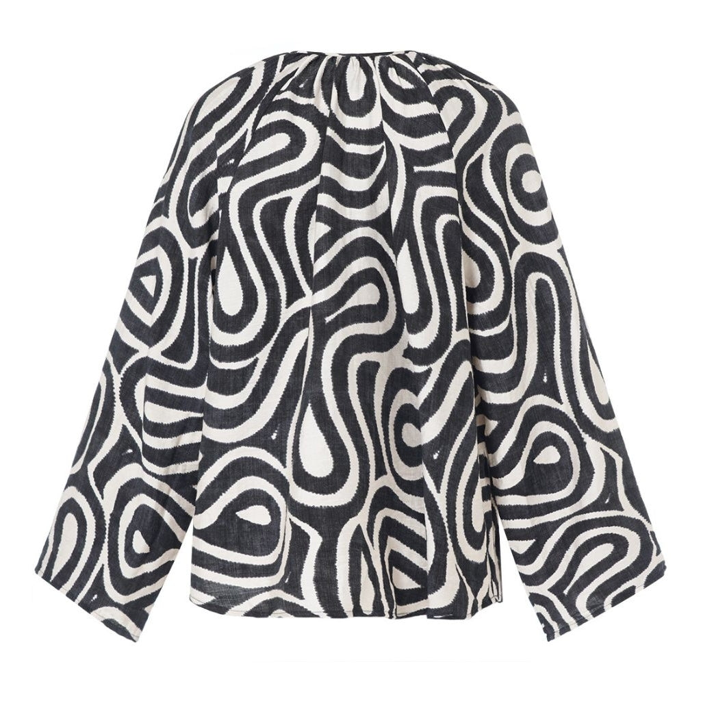 One Two Eivoa Bluse Phantom