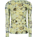Soft Rebels Samara LS T-Shirt Blomster Lime