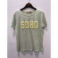 Marta Du Chateau Herdis T-shirt Mint Grøn Gul