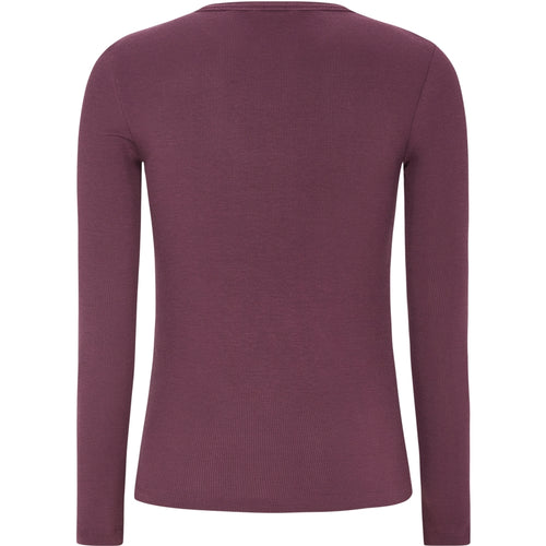 Soft Rebels Fenja Top O-Neck Vinyard Wine