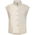 Nü Denmark Denia Top Bone Mix Hvid