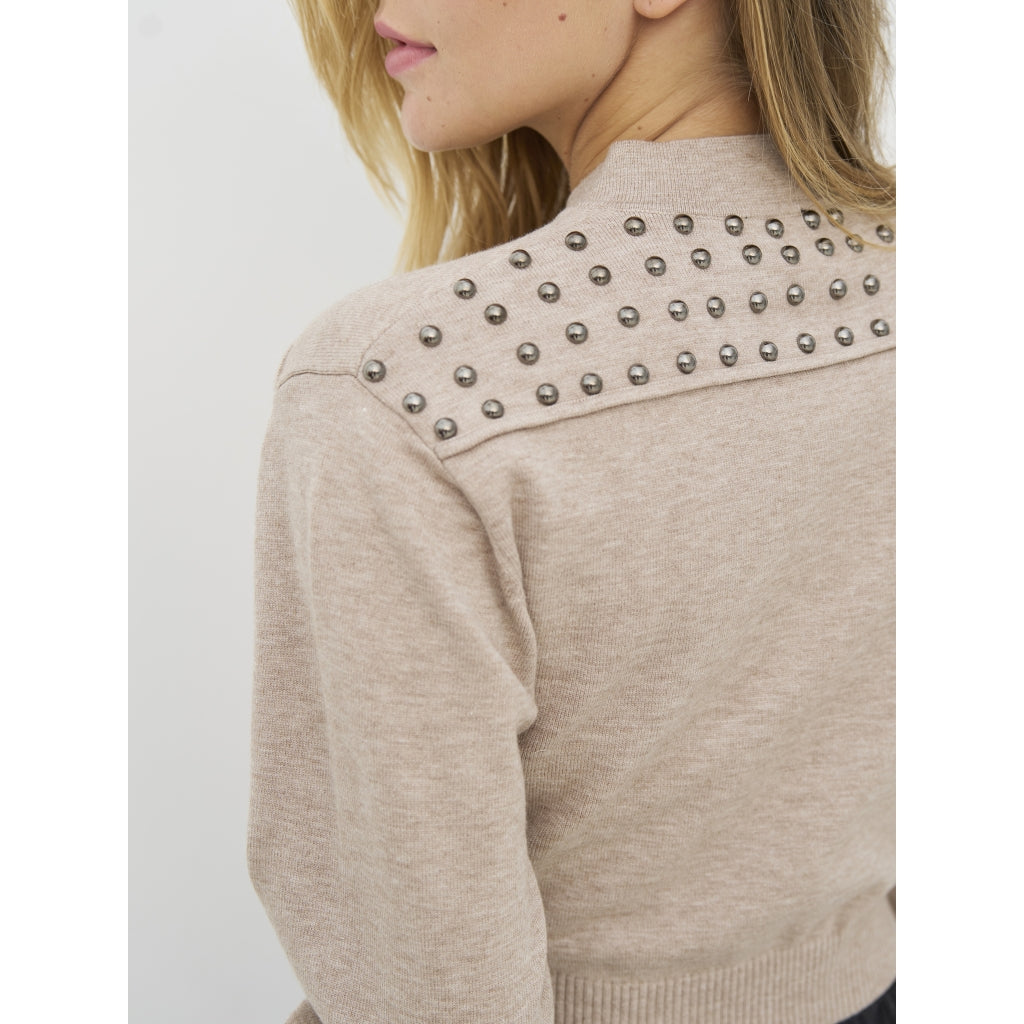 Nü Denmark Charlie Cardigan Strik Seasand Mix