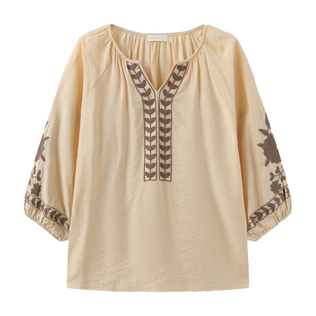 One Two Vina Bluse Soft Gul