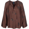 One Two Eivoa Bluse Suitcase Brun