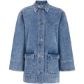 Soft Rebels Kiki Jakke Lommer Denim True Blå
