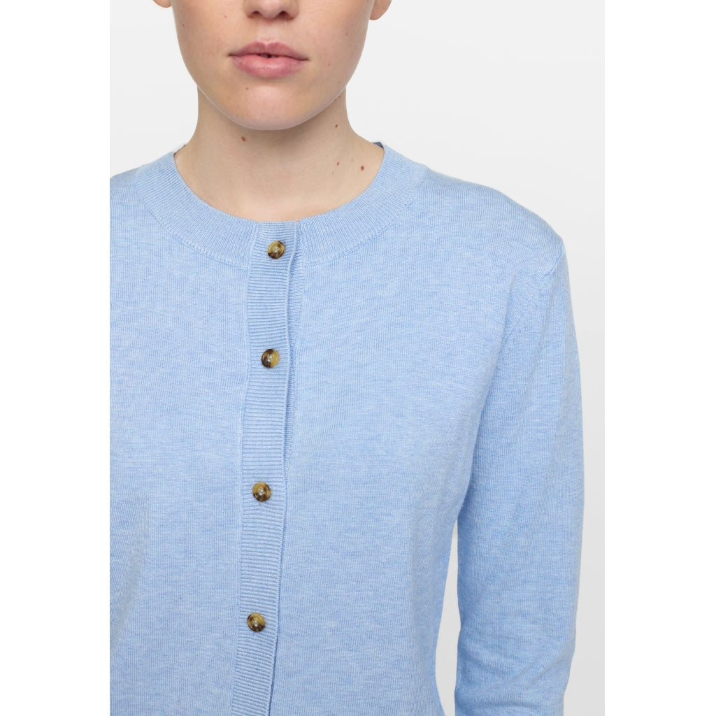 Soft Rebels Marla Strik Cardigan Windsurfer Blå