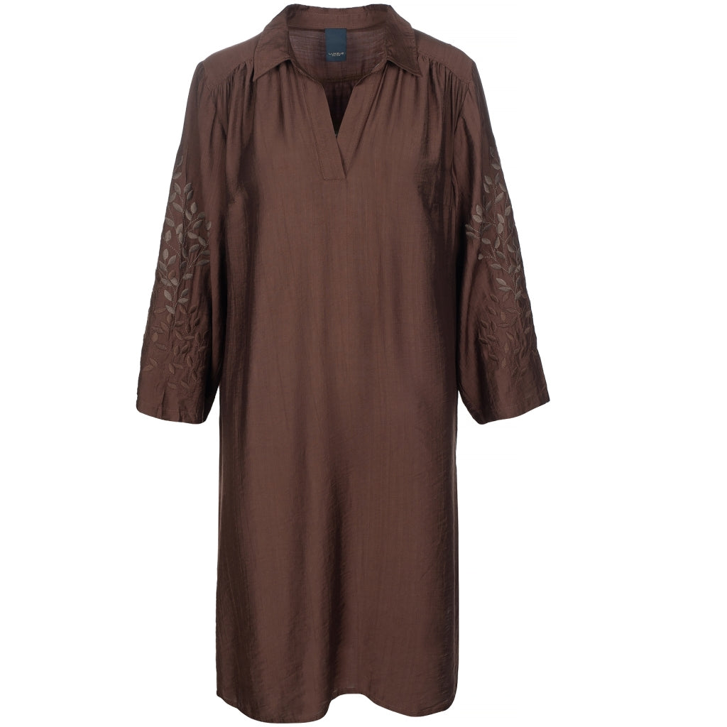 One Two Siwian Kjole Suitcase Brun