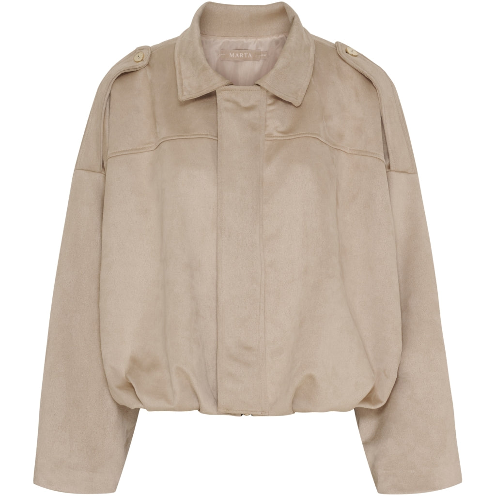 Marta Du Chateau Kamelia Jakke Beige