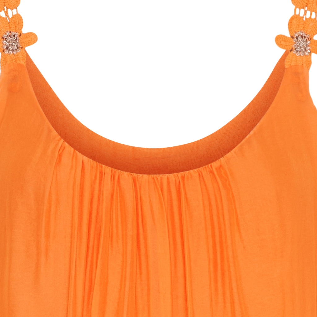 Marta Du Chateau Ciara Kjole Arancio Orange