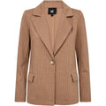Nü Denmark Commy Blazer Dark Earth Mix Brun